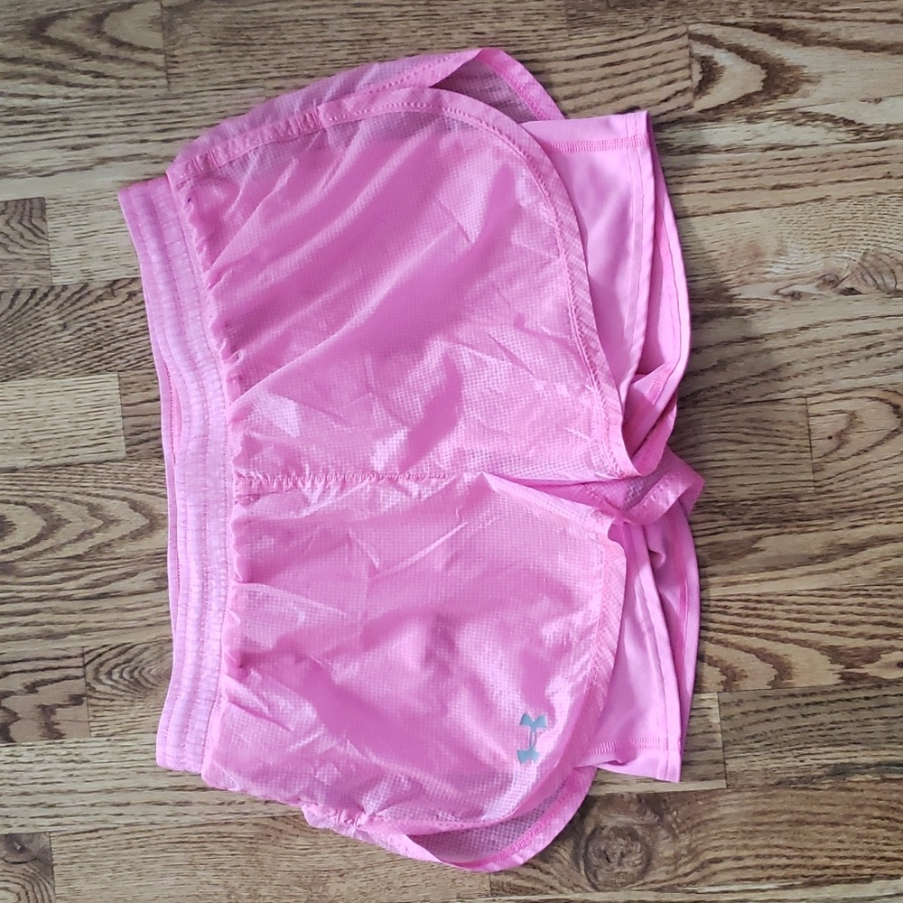 (M) Under Armour Semi-Fitted HeatGear Activewear Shorts Athletic Running Gym